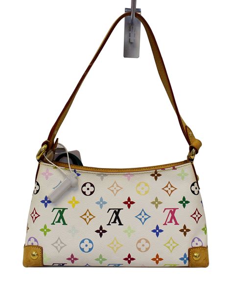 lv multicolor white|louis vuitton multicolor shoulder bag.